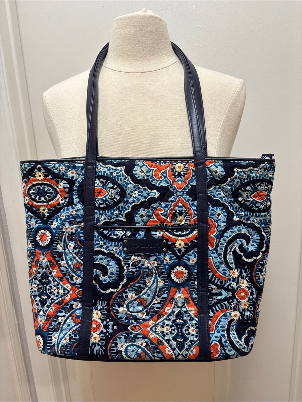 Vera Bradley Paisley Quilted Tote